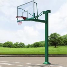 晟茂生产方管固定式篮球架 体育器材户外学校体育场馆